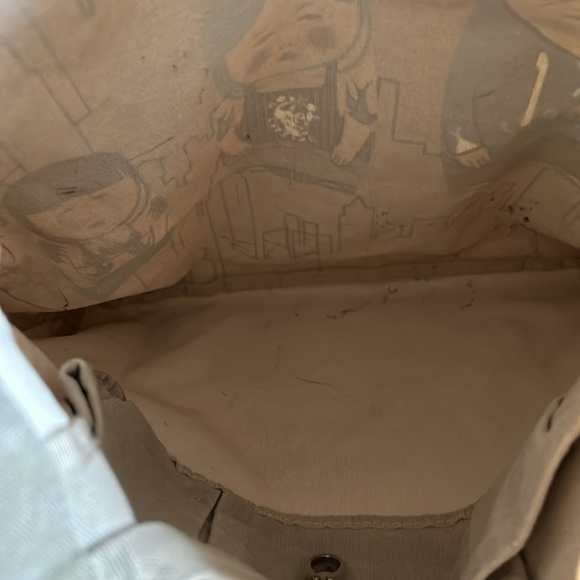 PARCEL Heavy Canvas Matryoshka Runk Nesting Dolls Bag -Pocket s & Key Loop - Picture 6 of 7